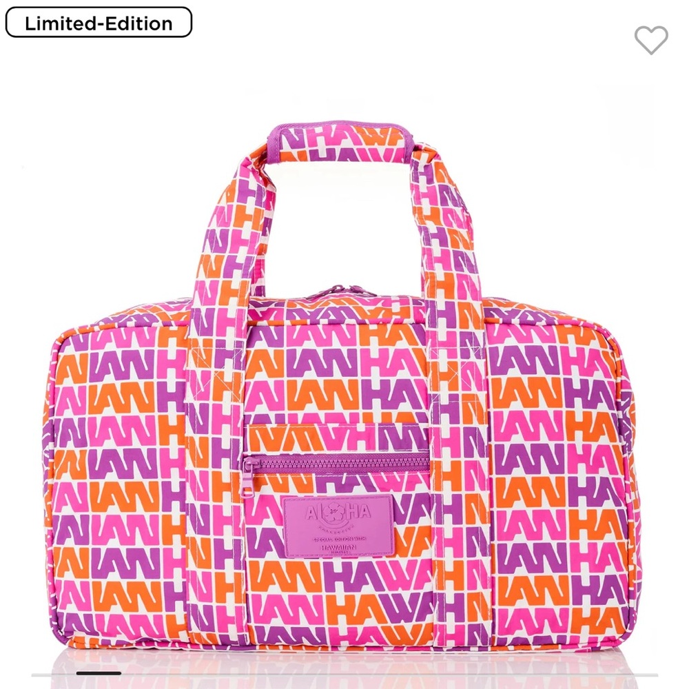 SOLD OUT Aloha Collection x Hawaiian Airlines Weekender Bag LIMITED EDITION 🌺